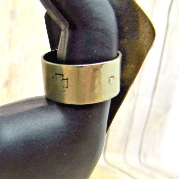 GYPSY SOULE Gypsy Cowgirl Hammered Metal COFFIN SKULL RING - Picture 4 of 6